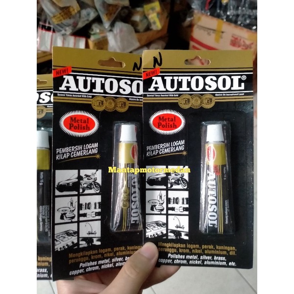 

Lem Autosol Pembersih Logam Besi Karat 15 gram gr