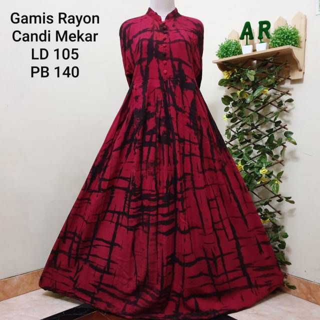 GAMIS TWILL RAYON CANDI MEKAR