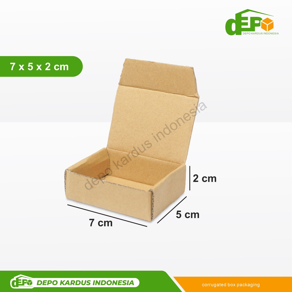 

Box 7X5X2 cm Kardus/Kardusmini/Karduskecil/Boxkecil/Karton/Kartonmini/Kemasan/Hampers/Gift/asesoris