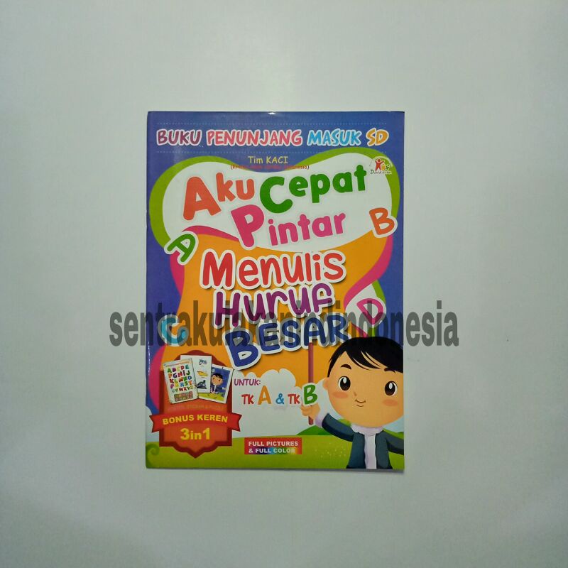 

aku cepat pintar menulis hurup besar