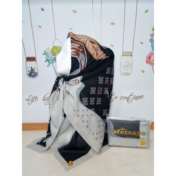 Jilbab Meizaya motif