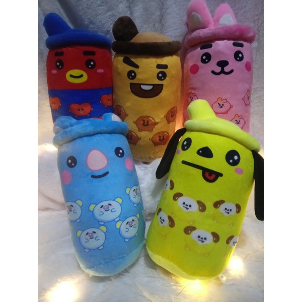 boneka cangkir BoBa BTS BT21
