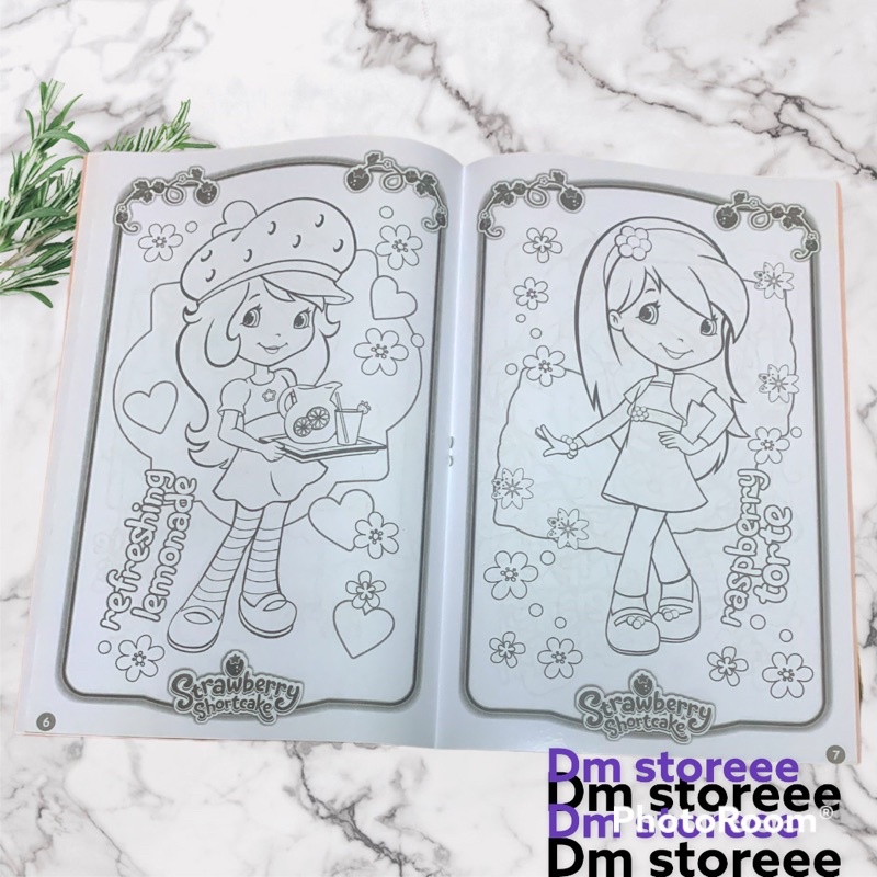 buku mewarnai coloring book DG / mewarnai edukasi menggambar dan membaca