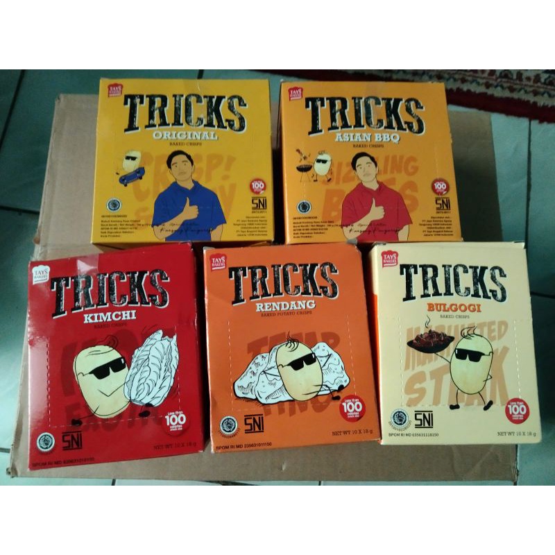 

Tricks baked potato chips