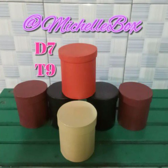 Gift Box Bulat/Mini Round Bloom Box/Round Flower Box/Box Bunga | Shopee