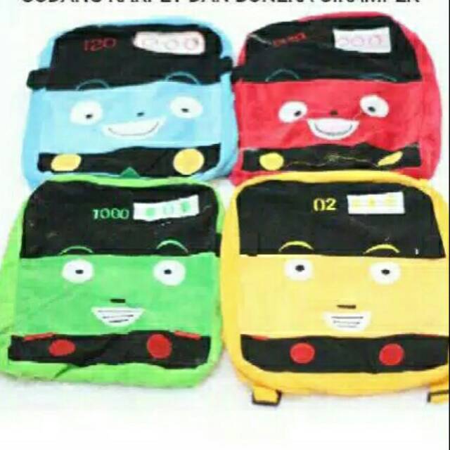 Tas Tayo - Tas Ransel Boneka Tayo - Tas Sekolah Anak