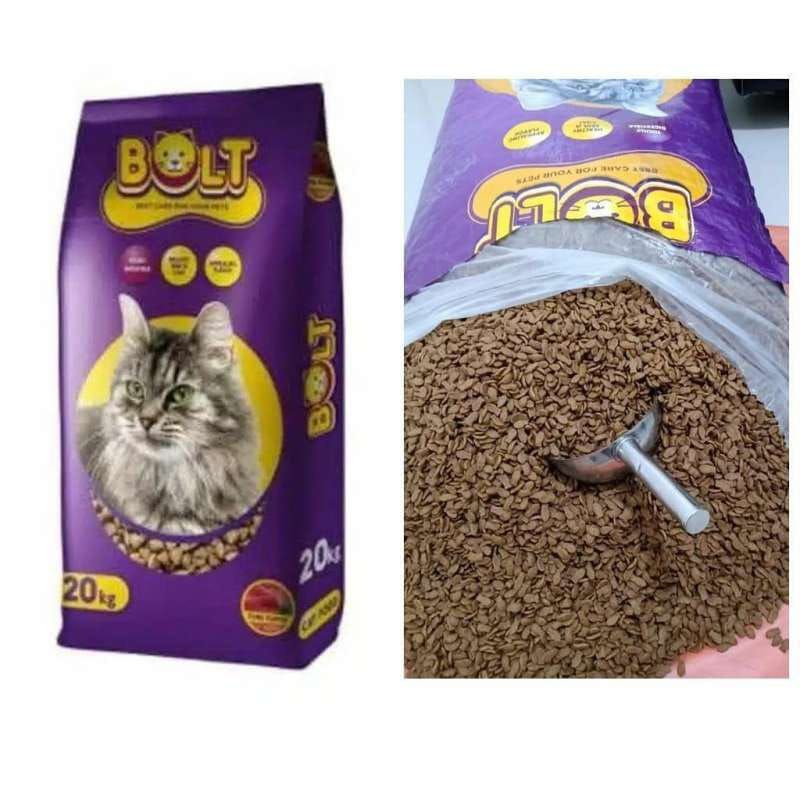 Bolt Cat Tuna Bentuk Ikan Paket 10 kg Bolt Ikan Repack GOJEK
