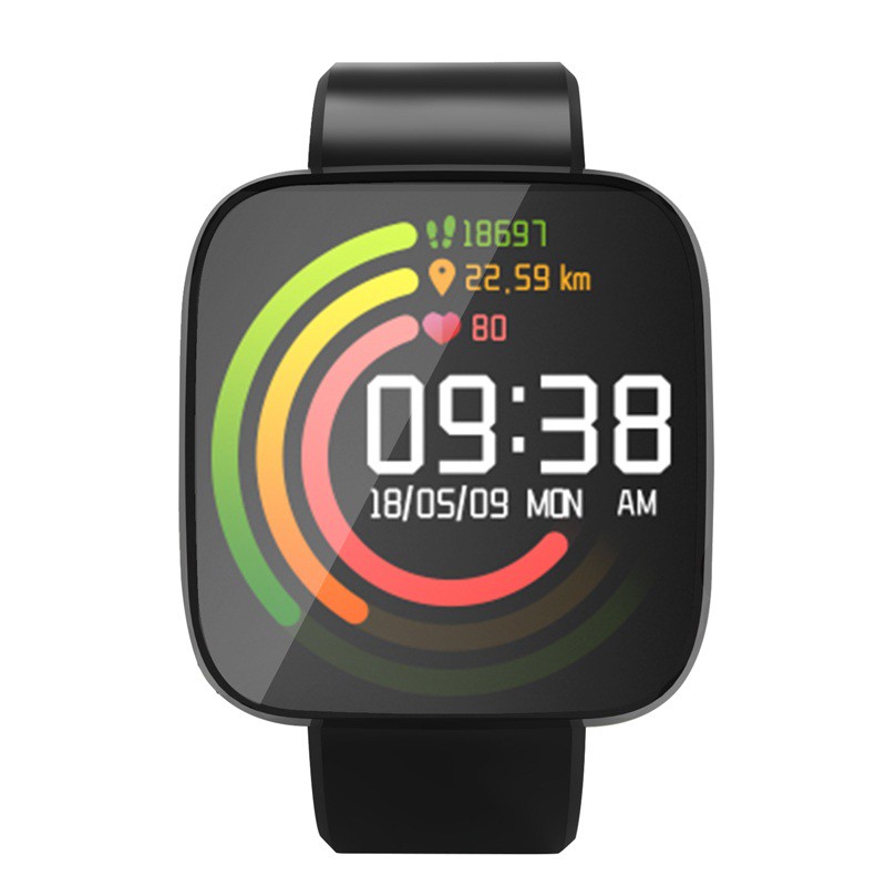 Smart Watch T8 GloryFit BT 4.0 Heart Rate Blood Pressure Alipay Weather Health Band