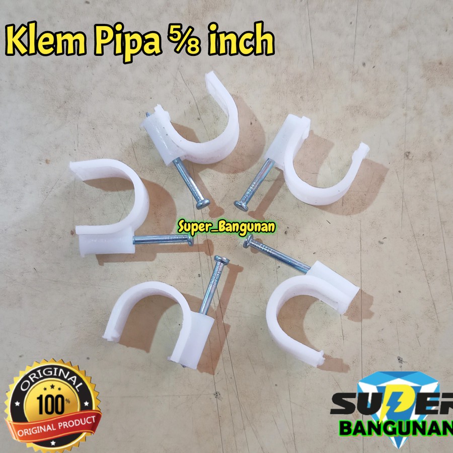 Klem Pipa 5/8 inch