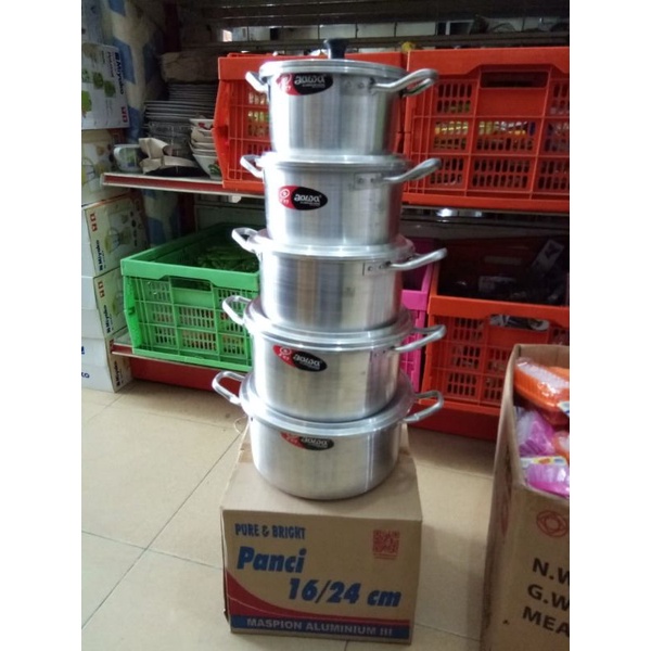 Panci Set Jawa Maspion 5 Ukuran