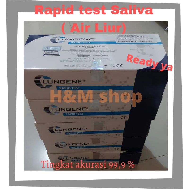 RAPID SWAB AIR LIUR / SALIVA LUNGENE PER BOX
