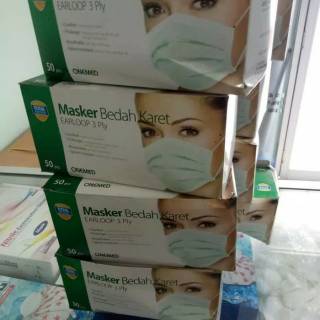 ONEMED MASKER KARET BOX SURGICAL MASK MASKER BEDAH ONEMED MASKER KARET BOX SURGICAL MASK MASKER BEDAH