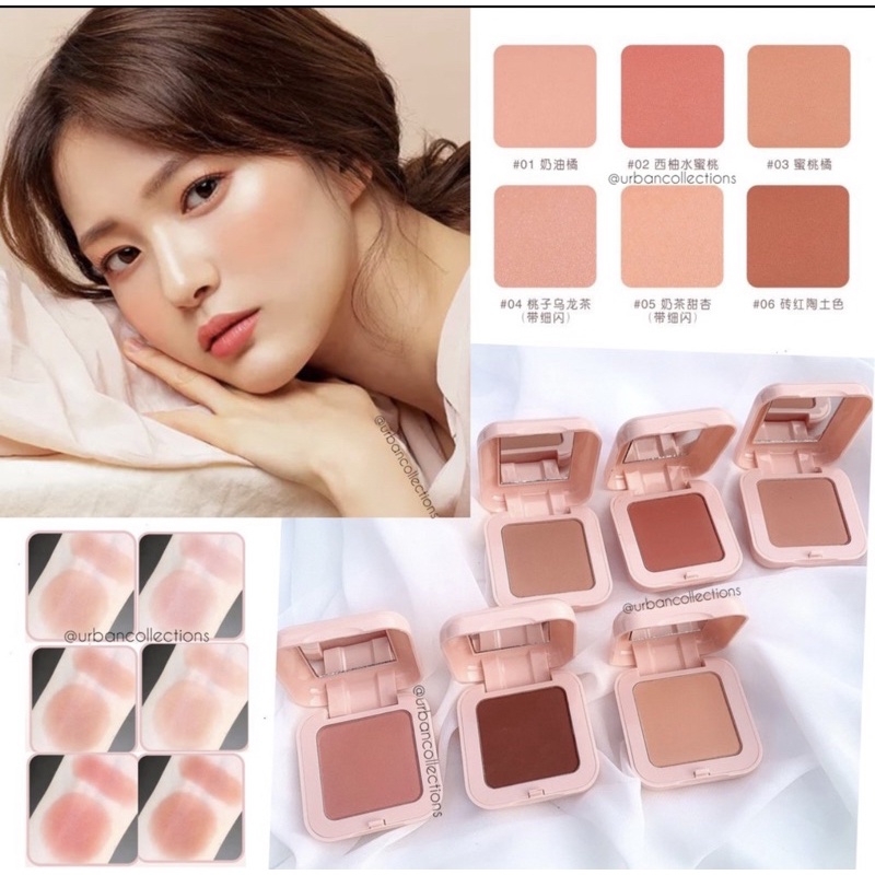 Jual Blush On Korean Lameila Color Geometry Lameila Blush On Blusher