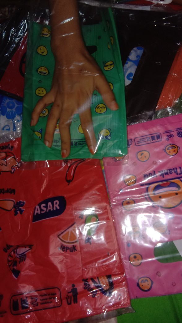 Softhandle/kantong Batik Bunga Paseo 23