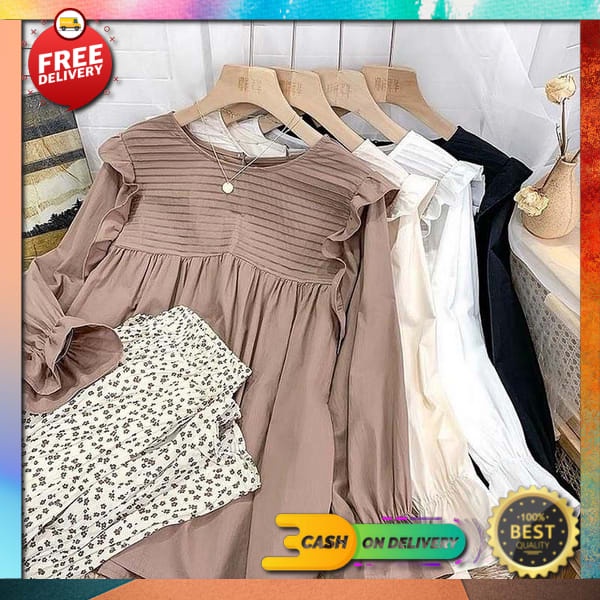Baju Atasan Wanita Dewasa Kekinian Blouse Blouse Terbaru 2022 Blouse Kekinian Ootd Atasan Blouse Imp