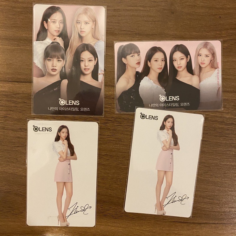 Blackpink Olens Photocard Jisoo