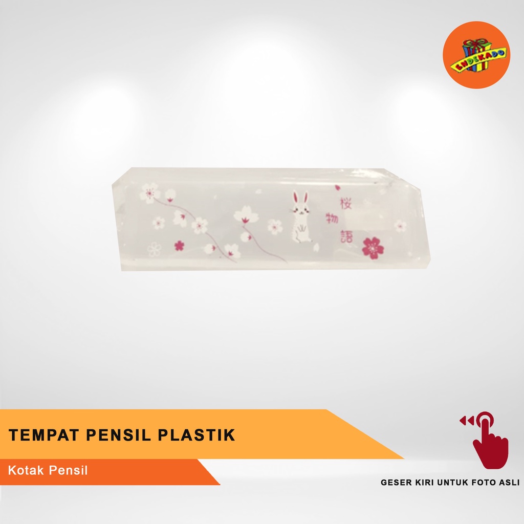 TEMPAT PENSIL PLASTIK - Kotak Pensil