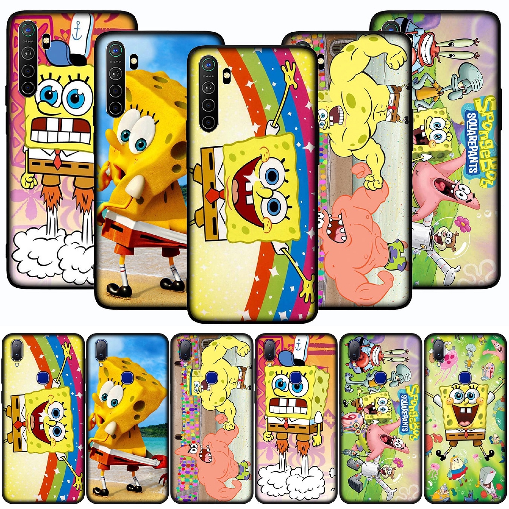 Soft Case Bahan Silikon Motif Spongebob Squarepants Untuk ...