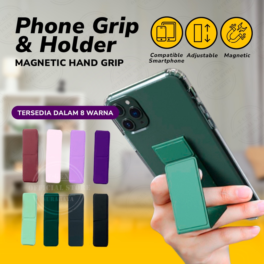 Universal Phone Grip &amp; Stand Holder Stand Magnetic Hand Grip