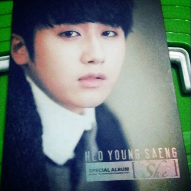SS501 HEO YOUNG SAENG CD ALBUM SHE