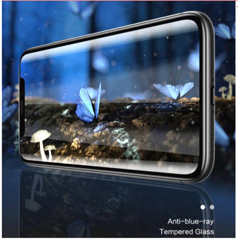 Anti Blue Light Screen Protective For iPhone 11 12 Pro Max Mini  7 8 Plus X XS Max XR SE 2020 Tempered Glass Armor