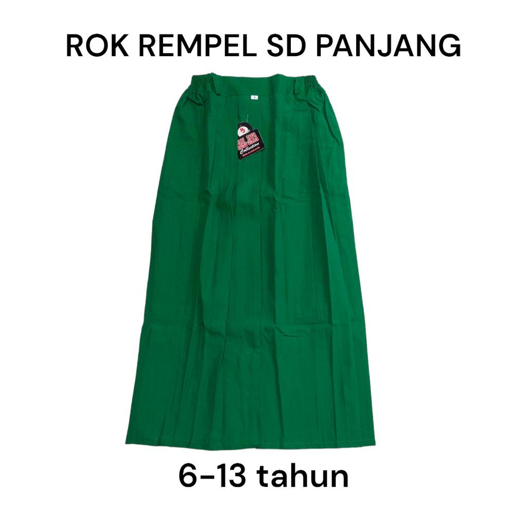 Rok SD/MI Anak Perempuan Warna Hijau