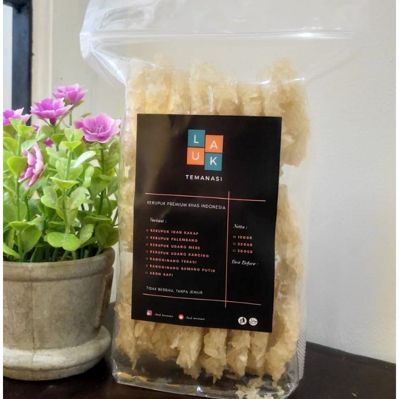 

Kerupuk Mentah Rengginang Bawang Putih 300gr
