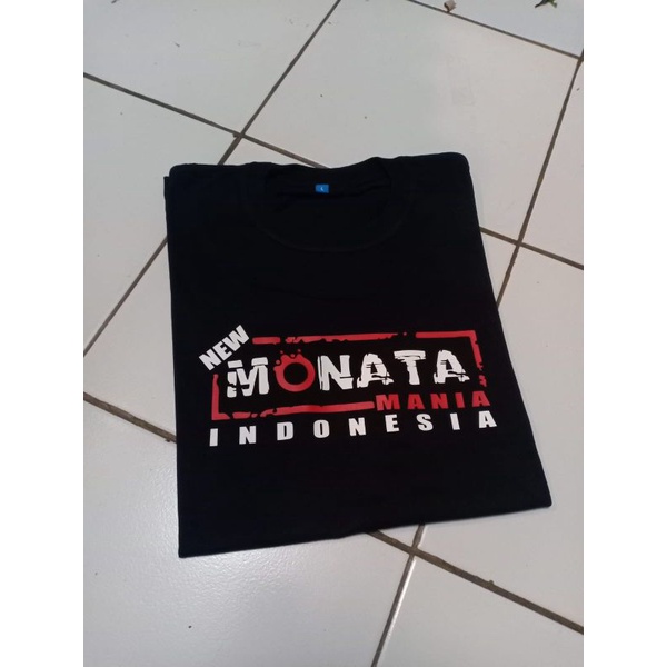Kaos new Monata mania Indonesia / Baju Monata