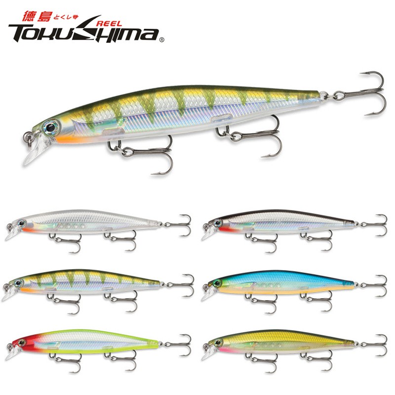 1Pcs Fishing Lure Hard Bait 11cm 13g Minnow Crankbait Wobblers Bass Swim bait