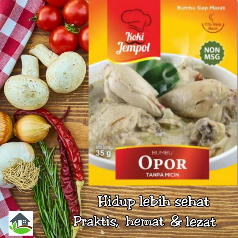 

Bumbu Opor Non MSG 35 gr Koki Jempol