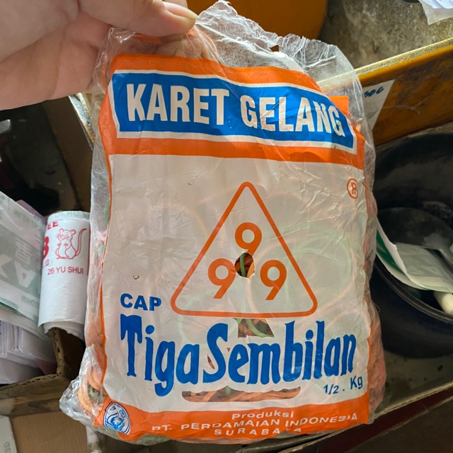 100 GRAM KARET GELANG 999