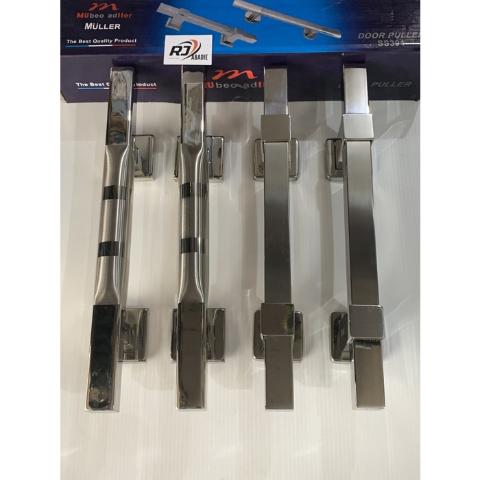 Pull Handle Gagang Tarikan Pintu Kupu Tarung Stainless Kotak Muller - 350 mm WS702