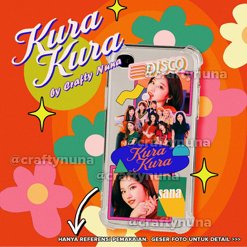 (TW-002) TWICE Japan Sticker Set Perfect World Kura Kura DIY stiker hp album 2021 kpop case aesthetic deco