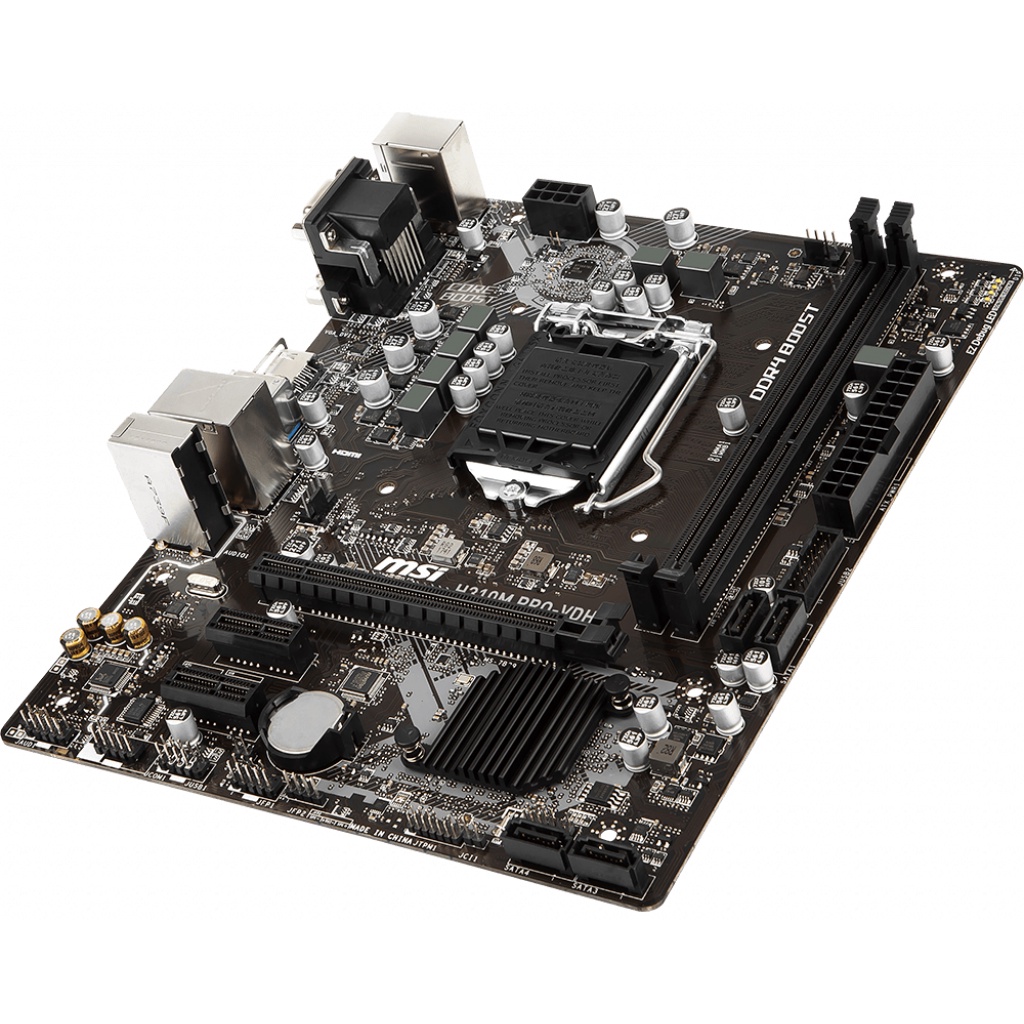 MSI MOTHERBOARD H310M PRO-VDH DDR4 Intel H310 LGA 1151 M-ATX