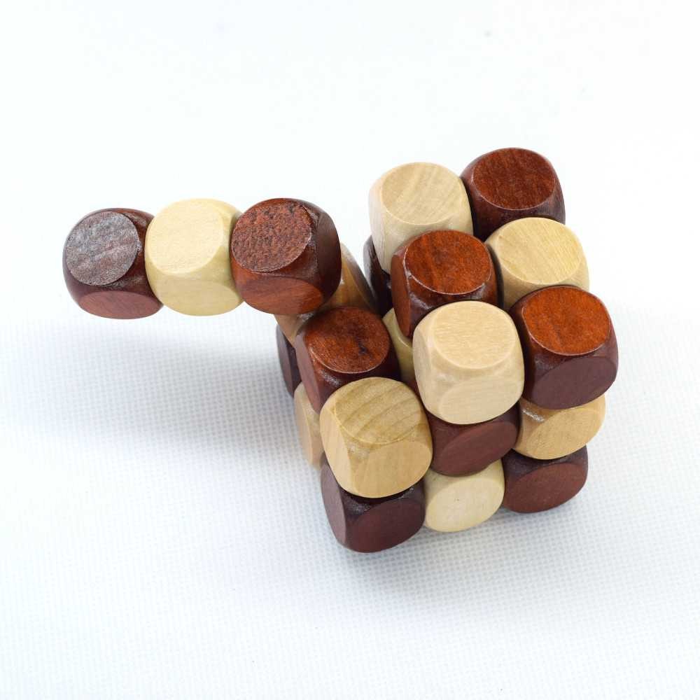 3D Wood Puzzle Model Magic Cube