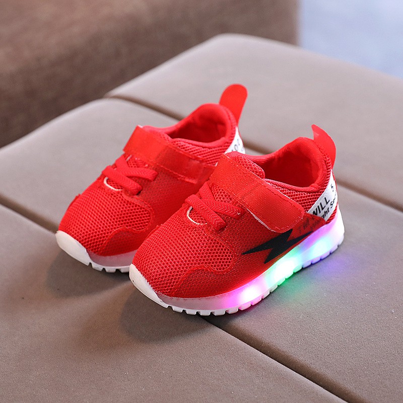 Sepatu Sport LED Anak FLASH Sneaker