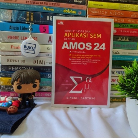 Buku Konsep Dasar dan Aplikasi SEM dengan Amos 24 - Murah Original