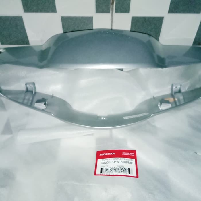 batok lampu depan honda kirana silver ori ahm