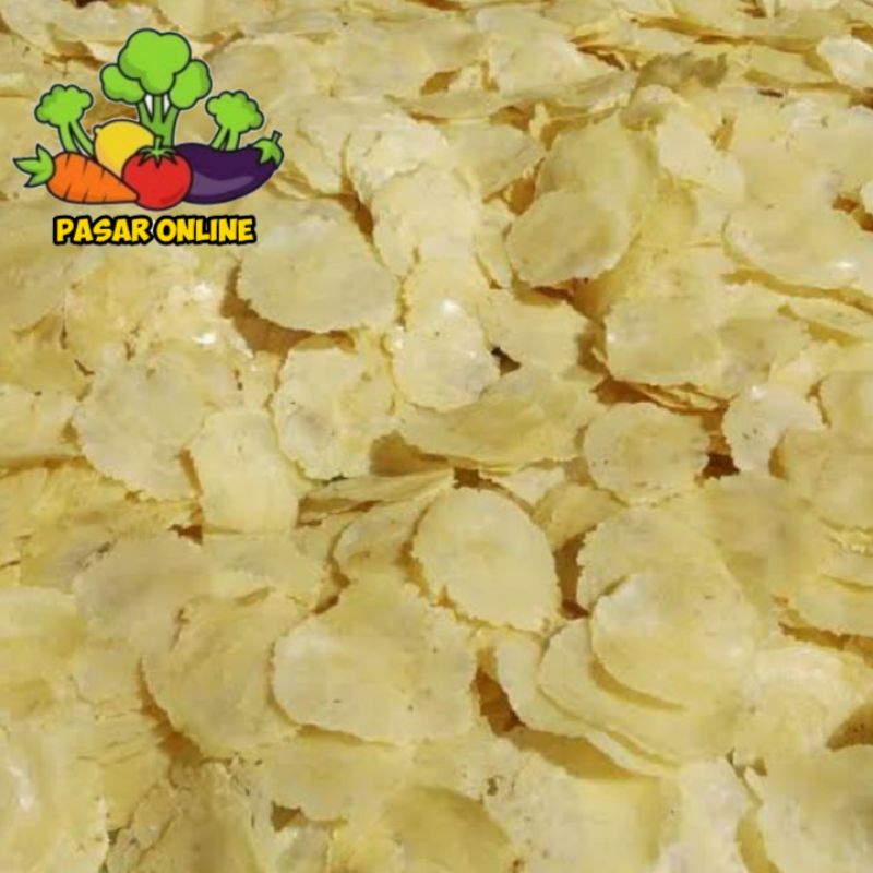 

Emping Emping Mentah | Krupuk Melinjo 250 gram