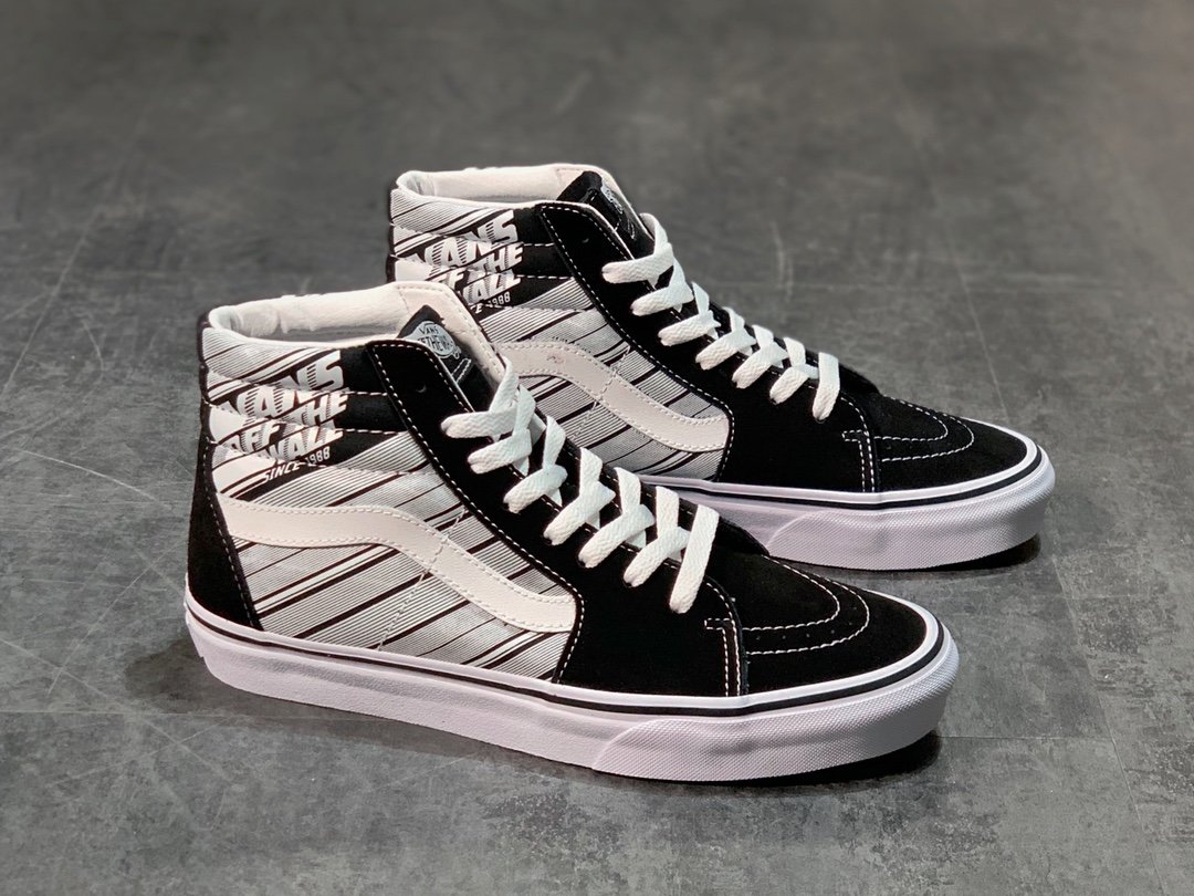 Vans sk8 Hi с джинсами оверсайз