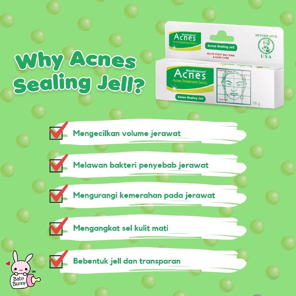 ❤ BELIA ❤ Acnes Sealing Jell | Gel Gell (Penghilang Jerawat) 9g &amp; 18g