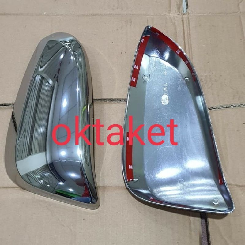 cover spionall new  Innova 2016 -2022 GR Sport hitam, chrome, carbontivo