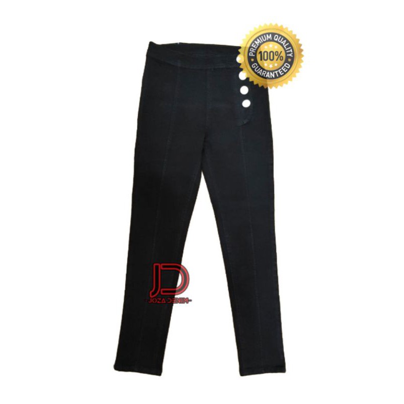 Celana Anak Tanggung / Celana Highwaist Samping Size 24-26 / Soft Jeans Strech
