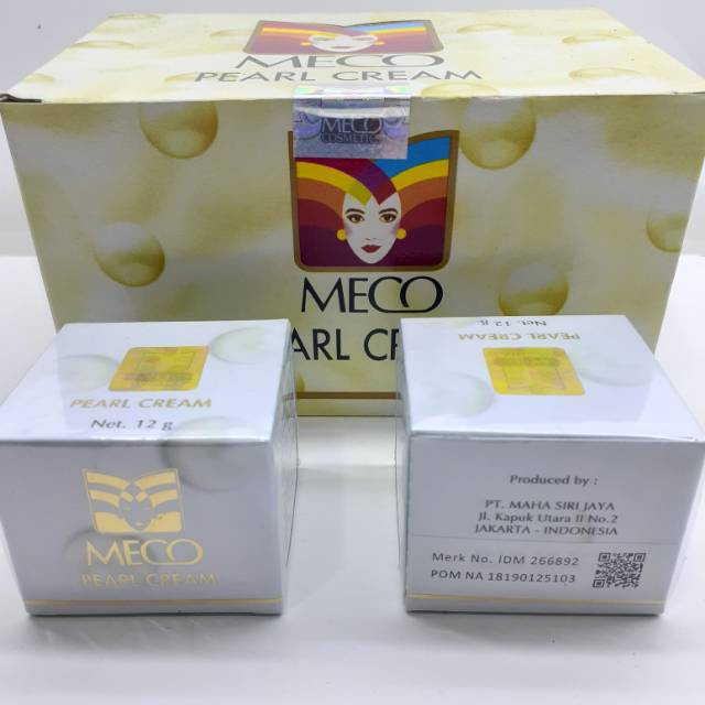 (cod) Cream Wajah Meco Preal  Original Bpom termurah
