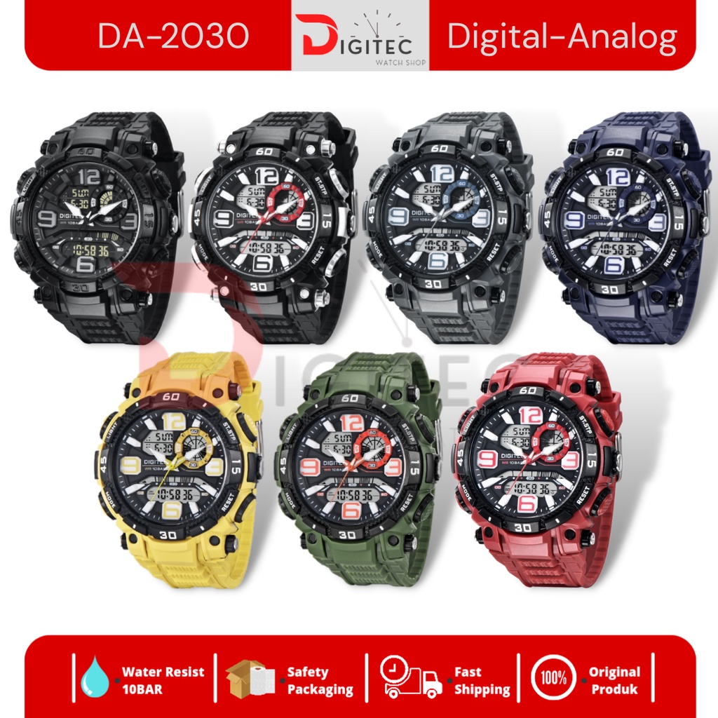Jam Tangan DIGITEC DA-2030/DA 2030/DA2030 Digitrc Original 100%