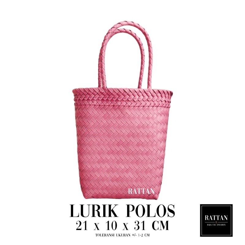 TAS HAMPERS PARCEL SOUVENIR / TAS ANYAMAN PLASTIK KACA SOUVENIR MURAH / TAS BELANJA/ TAS SOUVENIR HA