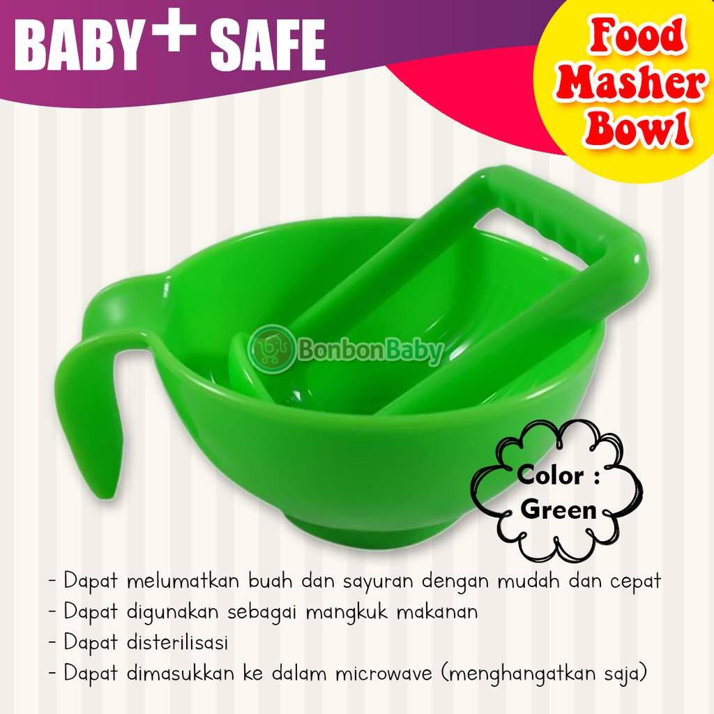 Babysafe Food Masher Bowl AP008