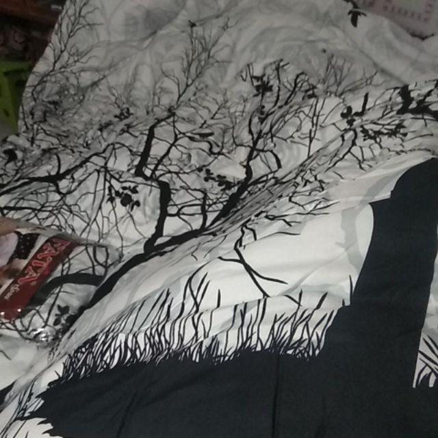 Khusus Anteraja Hanya 1 Kg Bedcover Fata Black Forest 180x200
