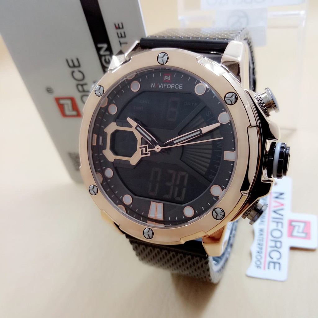 JAM TANGAN PRIA ANALOG DIGITAL NAVIFORCE 9172 SPORT MURAH