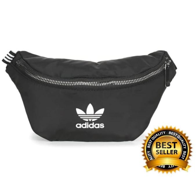 BEST QUALITY WAISTBAG COWOK IMPORT~ ORIGINAL ADIDAS WAIST BAG TAS PINGGANG CROSS SLING AUTHENTIC
